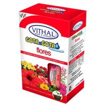 Fertilizante Líquido Gota A Gota Para Flores Vithal 192ml