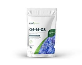 Fertilizante maxgreen mineral misto 04-14-08 pacote 1kg