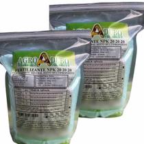 Fertilizante MULTIPROPÓSITO NPK 20 20 20+MICROS - 2kg Para Fertirrigação, Foliar Fertilizante MULTIPROPÓSITO NPK 20 20 20+MICROS - 2kg Para Fertirrigação, Foliar