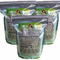 Fertilizante MULTIPROPÓSITO NPK 20 20 20+MICROS - 3kg Para Fertirrigação, Foliar Fertilizante MULTIPROPÓSITO NPK 20 20 20+MICROS - 3kg Para Fertirrigação, Foliar
