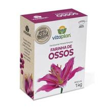 Fertilizante Natural de Farinha de OSSO Vitaplan 1 KG Fertilizante Natural de Farinha de OSSO Vitaplan 1 KG