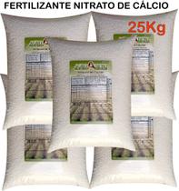 Fertilizante Nitrato De Calcio 25Kg Ferti Adubo Hidroponia