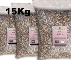 Fertilizante Npk 04 30 10 - 15Kg Adubo Completo Rico Em (P) - AGROADUBO