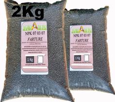 Fertilizante NPK 07 03 07 + Micros Farture 2kg para Todas as Culturas