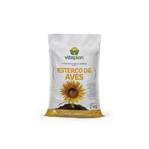 Fertilizante Orgânico Classe A Esterco de Aves Vitaplan 2kg