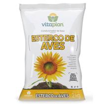 Fertilizante Orgânico Esterco de Aves (2Kg) VITAPLAN