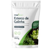 Fertilizante Orgânico Esterco de Galinha (500g) MAXGREEN Fertilizante Orgânico Esterco de Galinha (500g) MAXGREEN