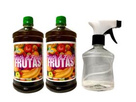 Fertilizante Para Frutíferas Pronto pra Uso - 1Litro - 2 unidades + borrifador