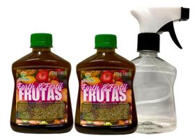Fertilizante Para Frutíferas Pronto pra Uso - 250ml - 2 unidades + Borrifador