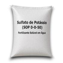 Fertilizante Sulfato de Potássio 50% 2kg - Ideal Para Diversas Culturas Sensíveis ao Cloreto