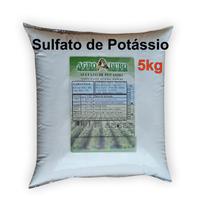 Fertilizante Sulfato De Potassio 5kg Hidroponia Soluvel