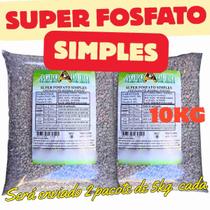 Fertilizante Super Fosfato Simples 10Kg Adubo