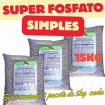 Fertilizante Super Fosfato Simples 15Kg Adubo