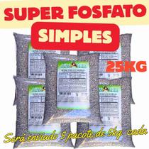 Fertilizante Super Fosfato Simples 25Kg Adubo
