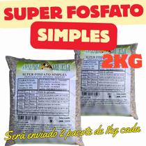 Fertilizante Super Fosfato Simples 2Kg Adubo