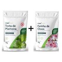 Fertilizante Torta de Mamona + Farinha de Osso(1Kg) MAXGREEN Fertilizante Torta de Mamona + Farinha de Osso(1Kg) MAXGREEN