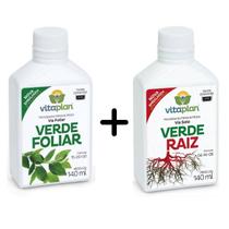 Fertilizante Verde Foliar + Verde Raiz (140ml) VITAPLAN Fertilizante Verde Foliar + Verde Raiz (140ml) VITAPLAN