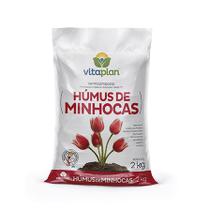Fertilizante Vermicomposto Húmus De Minhoca Vitaplan 2kg Fertilizante Vermicomposto Húmus De Minhoca Vitaplan 2kg