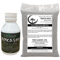 Fertilizante Vitamina Adubo Concentrado Bokashi Calcário