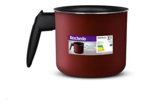 Fervedor 12 Cm Antiaderente Rochedo Todo Dia - Vermelho