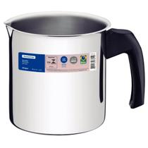 Fervedor 12cm Tramontina Inox 1,4L Allegra Cabo Baquelite Canecão Leiteira Fervedor 12cm Tramontina Inox 1,4L Allegra Cabo Baquelite Canecão Leiteira