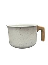 Fervedor 14cm induçao revestimento ceramico creme - baccani