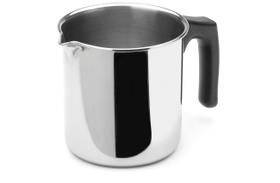 Fervedor aço inox Pequeno 650ml Fogão Indução Leiteira Forma