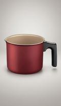 Fervedor Antiaderente 1.2L Vermelho 12cm