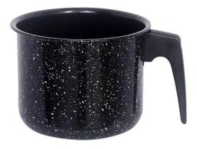 Fervedor Caneca Leiteira Esmaltada 1,5 L - Fogão Indução - Esmaltado