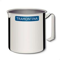 Fervedor Caneco Leiteira Leite Café Tramontina Allegra Indução Aço Inox 14cm 2L 62664140