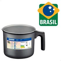 Fervedor Caneco Leiteira Tramontina Turim Antiaderente Starflon Max 14cm 1,7L 20332614 20332714