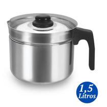Fervedor De Alumínio Com Tampa - 1,5 Litros Eirilar