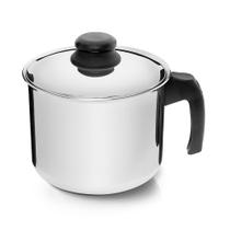 Fervedor de Alumínio Polido com Tampa 16cm Eterna - Nigro Fervedor de Alumínio Polido com Tampa 16cm Eterna - Nigro