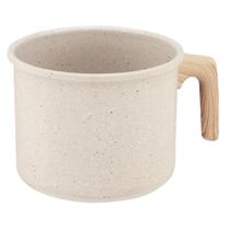 Fervedor de Leite Leiteira Oster em Alumínio com Revestimento Cerâmico 1,9L Marble Edition Cream