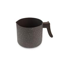 Fervedor Hercules Antiaderente Ceramica Soft Touch Marrom 12x10cm Fervedor Hercules Antiaderente Ceramica Soft Touch Marrom 12x10cm