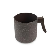 Fervedor Hercules Antiaderente Ceramica Soft Touch Marrom 14x11cm Fervedor Hercules Antiaderente Ceramica Soft Touch Marrom 14x11cm