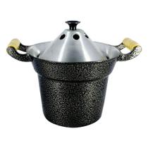 Fervedor Inderramável Alumínio Fundido 2 Litros Preto Fervedor Inderramável Alumínio Fundido 2 Litros Preto