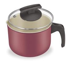 Fervedor Leiteira 14 Com Tampa Vidro Cereja Fortaleza Fervedor Leiteira 14 Com Tampa Vidro Cereja Fortaleza