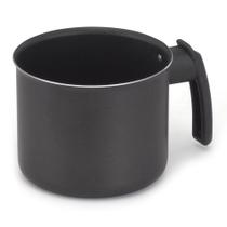 Fervedor Leiteira Antiaderente 14cm Preto 1,7 Litros