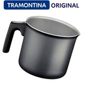 Fervedor - Leiteira - Canecão - TRAMONTINA Antiaderente 14 cm - 1,7 Litros - Cinza