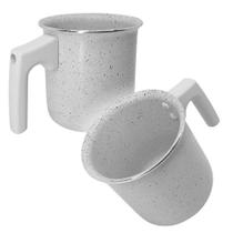 Fervedor Leiteira Cerâmico Antiaderente Ibiza Vanilla 11cm - CASAMBIENTE