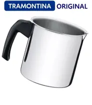 Fervedor - Leiteira - Fogão INDUÇÃO - Tramontina - Aço Inox - 14 cm - 2 L - Allegra - Cabo baquelite