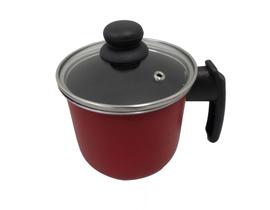Fervedor Mimo 12 C/Tampa De Vidro Vermelha 0.250 Dona Chefa Fervedor Mimo 12 C/Tampa De Vidro Vermelha 0.250 Dona Chefa