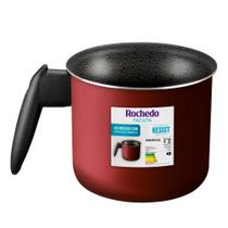 Fervedor Rochedo Facilita Vermelho 15cm Antiaderente Resist Limpa Facil Fervedor Rochedo Facilita Vermelho 15cm Antiaderente Resist Limpa Facil