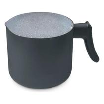Fervedor Soft Touch Hercules 12X10,5Cm Antiaderente Cinza Fervedor Soft Touch Hercules 12X10,5Cm Antiaderente Cinza