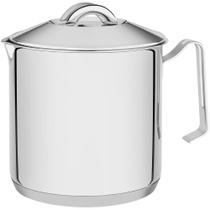 Fervedor Tramontina Inox C/ Tampa Fundo Triplo Solar 14cm 2L