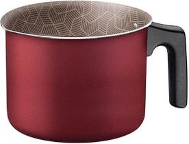 Fervedor Tramontina Paris em Alumínio com Revestimento Interno e Externo em Antiaderente Starflon Max Vermelho 10 cm 0,8 L