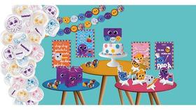 Festa Bolofofos - Kit Decorativo Só Um Bolinho Festa Em Casa