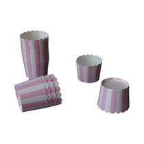 Festa De Aniversário Arco-Íris 50pcs Forros De Papel Para Cupcake Em Cores Sólidas Copos De Bolo