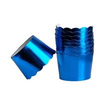 Festa De Aniversário Arco-Íris 50pcs Forros De Papel Para Cupcake Em Cores Sólidas Copos De Bolo